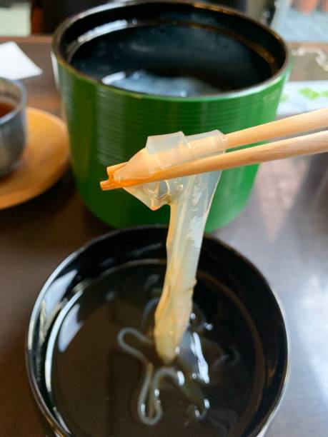 istock Kuzukiri dessert in Kyoto 1387237401