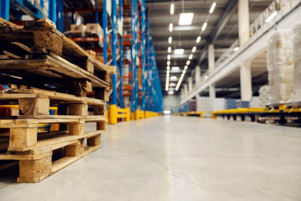 istock Storage of a distribute center. 1387249076
