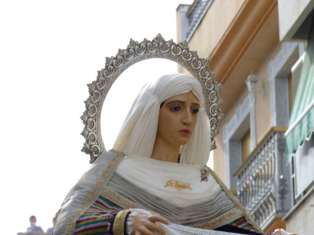 istock Holy Week in Torredelcampo, Jaen, Andalusia, Spain 1387265698