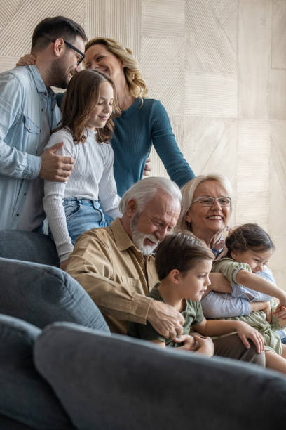 istock Family portrait session 1387266388