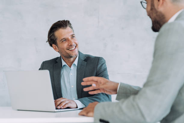 istock Business partners in meeting. 1387274008