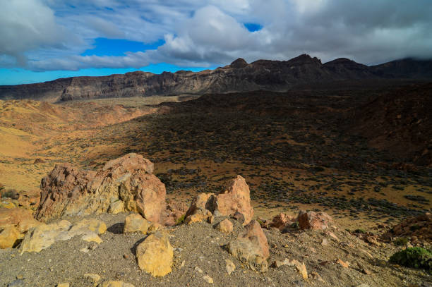 istock Cloudy Day in El Teide National Park 1387276060