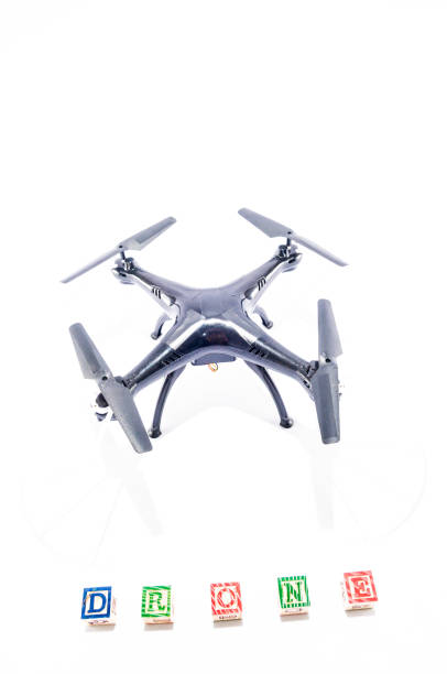 istock Modern Technology Copter closeup Aircraft Drone 1387276133