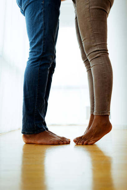 istock Couple having a romantic moment 1387280717
