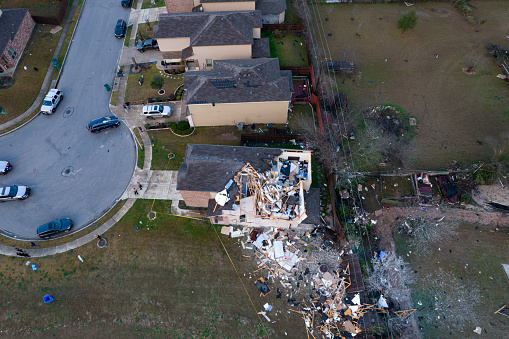 Extreme weather during Spring Storms turns into a Tornado and damages tons of homes across Central Texas