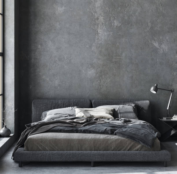 istock Living room interior in loft, industrial style 1387298660