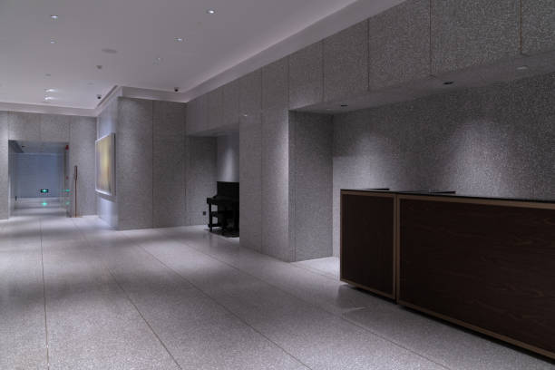 istock Part of Hotel lobby interior 1387302260