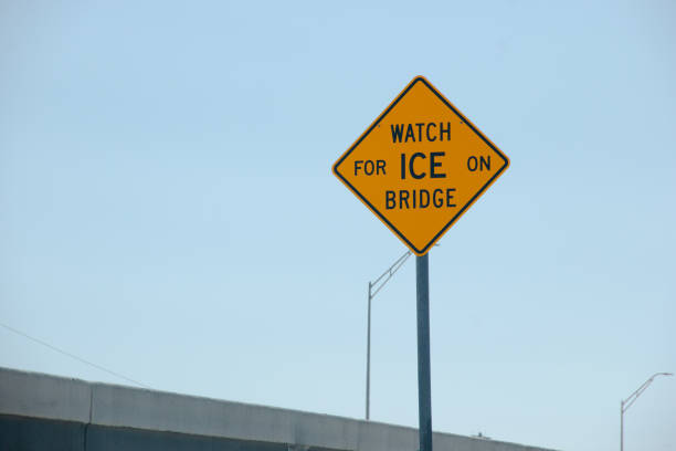 City traffic signs over the streets