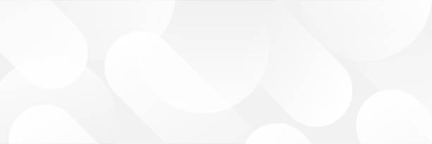 라이트 실버 그라데이션 배경의 추상 기하학적 흰색과 회색. 현대적인 배너 디자인. 벡터 일러스트레이션 - 배경 stock illustrations