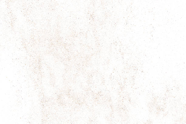 illustrazioni stock, clip art, cartoni animati e icone di tendenza di texture granulosità colore caffè isolata su sfondo bianco. - brown and white