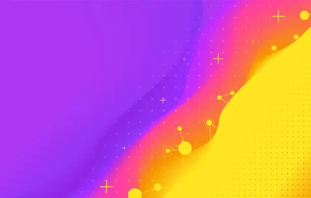 Vector illustration of Abstract colorful background