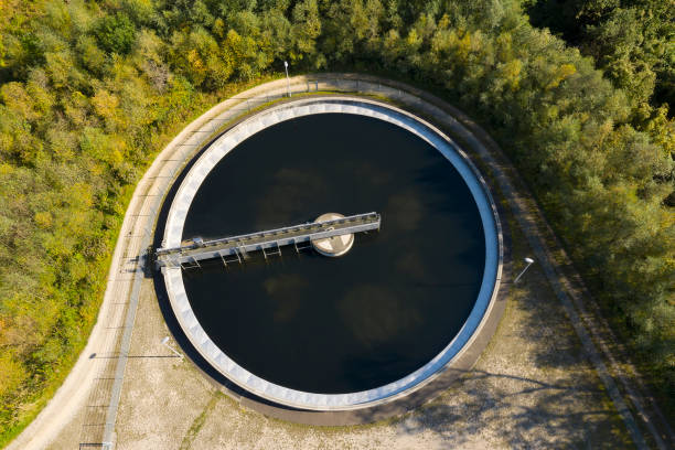 istock Clarifier in Sewage Treatment Plant 1387341282