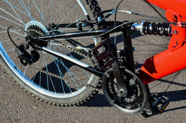 istock Full Suspension Mountain Bike 1387341285
