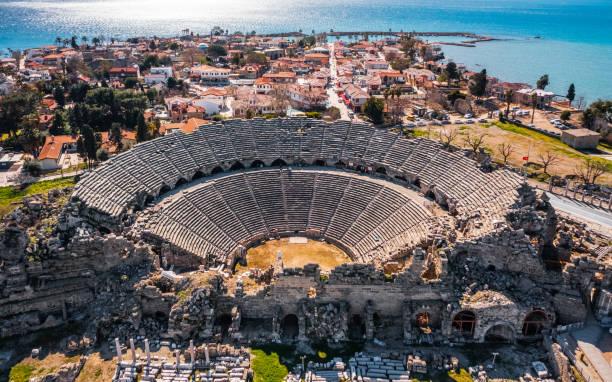 istock The ancient city of Side 1387341318