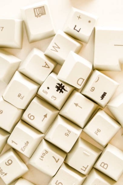 istock Alphabet numbers and some other keys 1387346739
