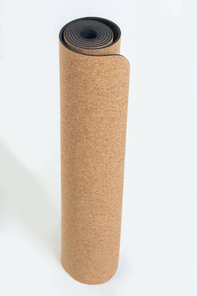 istock stand roll yoga mat on white and path 1387347214
