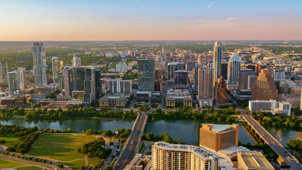 istock Downtown Austin and Colorado river 1387350596