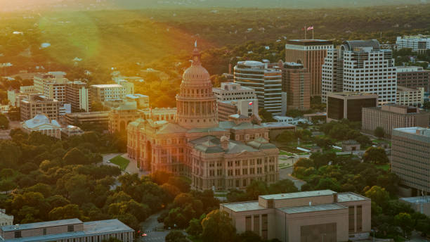 istock Texas State Capitol Building in city 1387350601