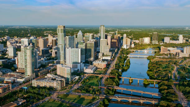 istock Downtown Austin and Colorado river 1387350624