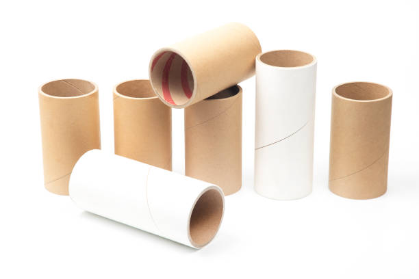 istock cardboard and paper tubes and pipes on a white background 1387351640