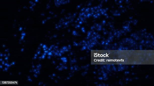 Abstract Blue Computer Hex Code Machine Learning Algorithm Hud Design ...
