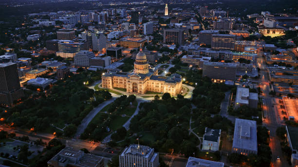 istock Texas State Capitol Building in city 1387360960