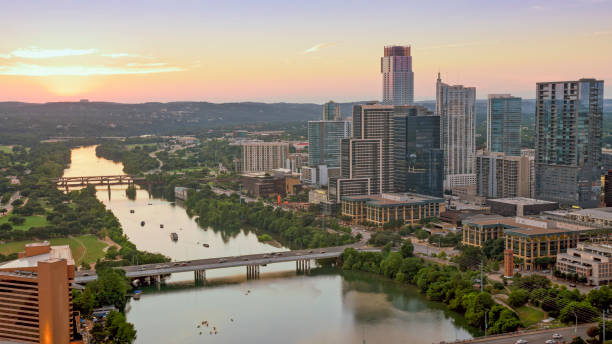 istock Bridge Over Colorado river in city 1387360992