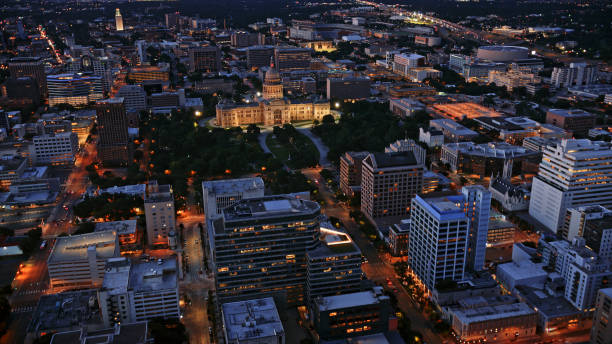 istock Texas State Capitol Building in city 1387361000