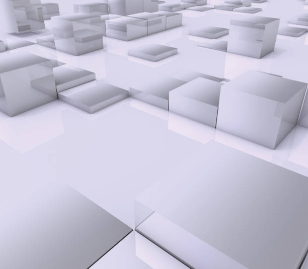 istock 3D background of glossy cubes 1387368233
