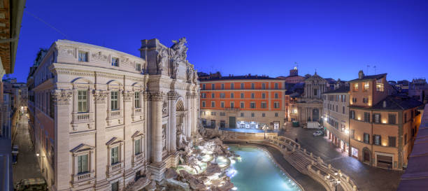 istock Rome, Italy Overlooking Trevi Fountain 1387381244