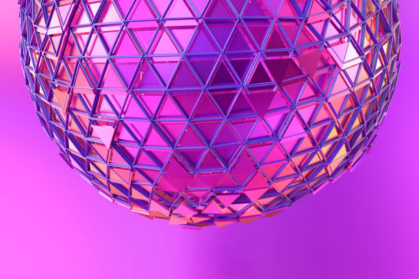 istock Abstract futuristic sculpture 1387414892