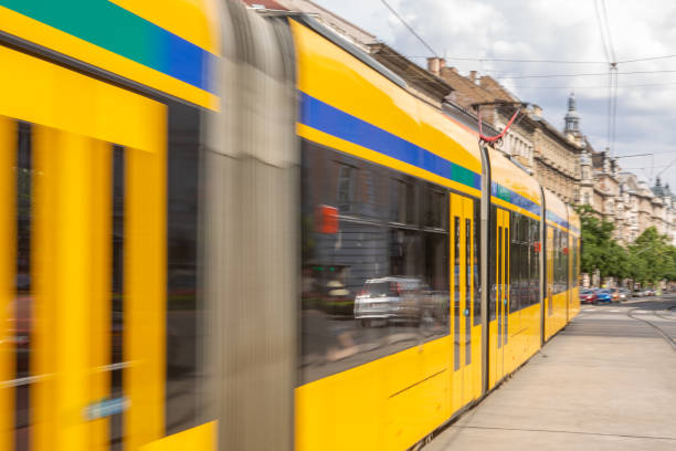 istock Tram in Budapest, Hungary 1387423427
