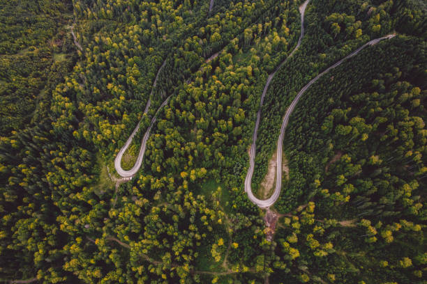 istock High Angle View Of Road 1387424235