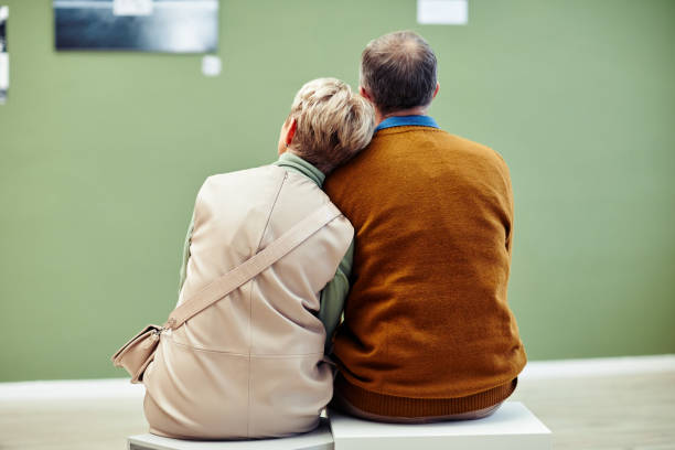 Couple Enjoying Photography Exhibition