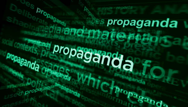 istock Headline titles media with propaganda 3d illustration 1387430539