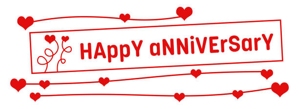 Happy Anniversary Words Stock Photos, Pictures & Royalty-Free Images -  iStock