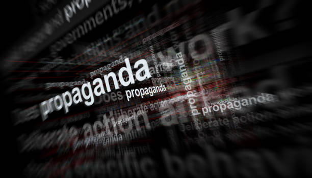 istock Headline titles media with propaganda 3d illustration 1387431244