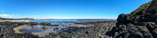 Phillip Island coast 2 stock photo