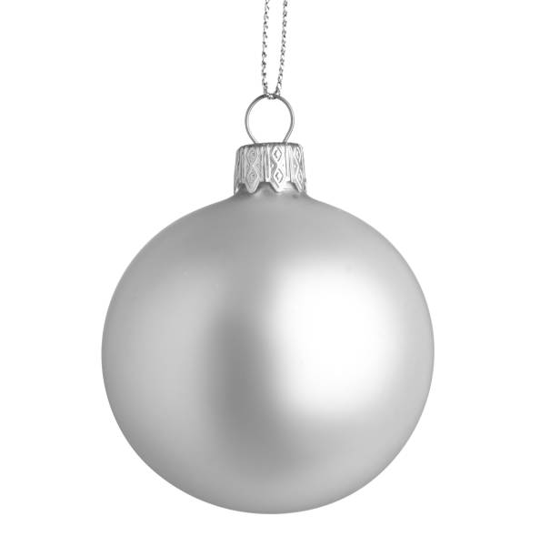 istock Beautiful decorative Christmas ball isolated on white 1387445128