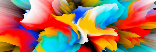 istock Magical world. Surreal Landscape. Abstract fantasy background.  3d illustration 1387449328