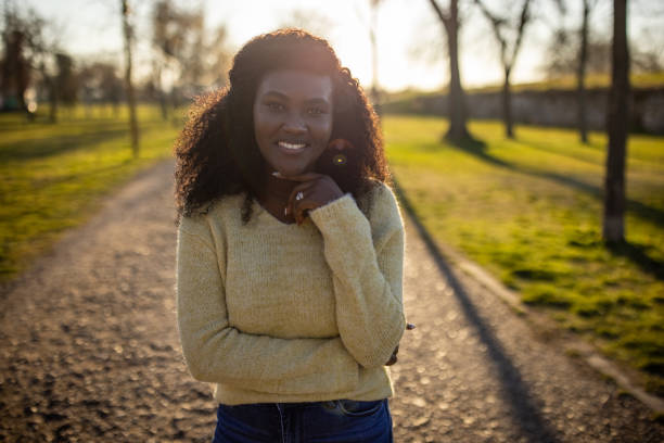 istock Charming young woman Black ethnicity 1387452067