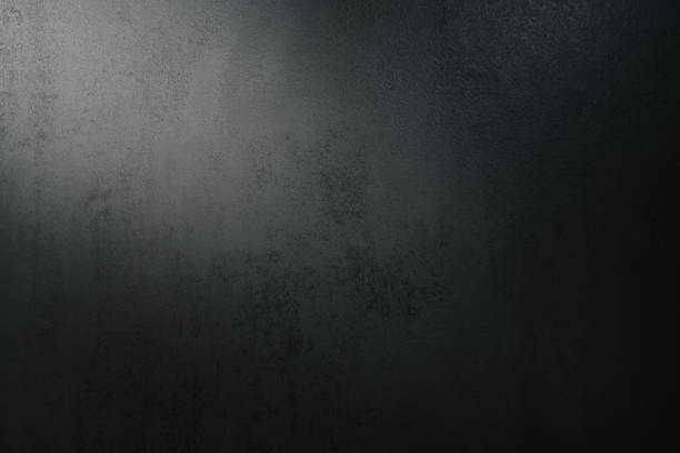 The light effect of Grey Art Paint Wall