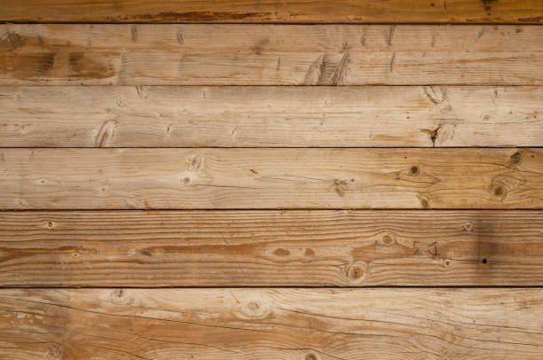Weathered Sawn Wood Planks stock photo