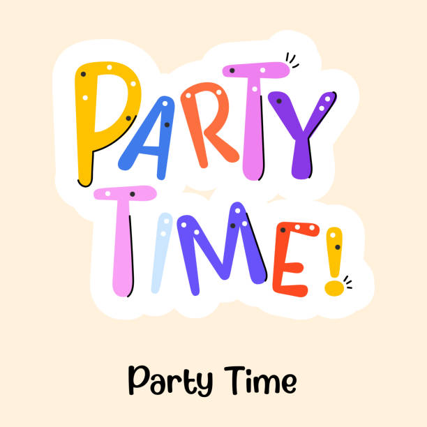 パーティー time - party time点のイラスト素材／クリップアート素材／マンガ素材／アイコン素材