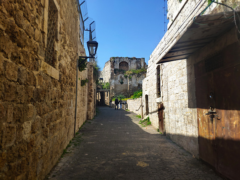 the streets of the Old city of Ramla