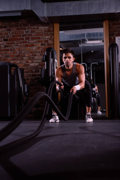 istock athlete in a gym 1387477013