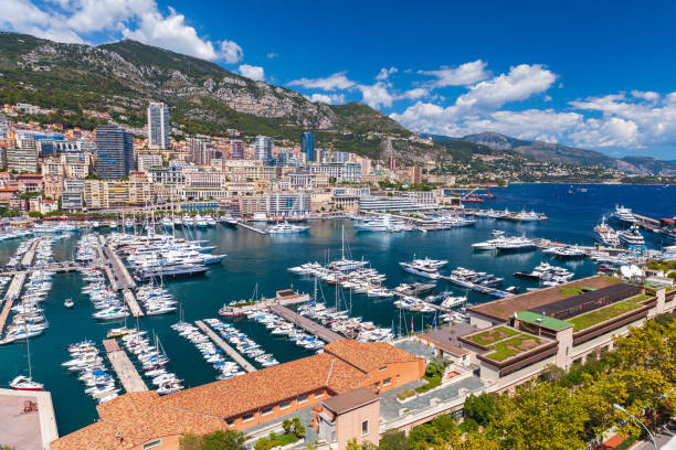 istock Monte Carlo, Monaco. Aerial view on a sunny day 1387477768