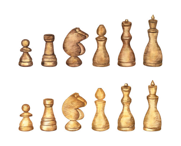 Chess Pieces Drawing Stock Illustrations – 731 Chess Pieces Drawing Stock  Illustrations, Vectors & Clipart - Dreamstime