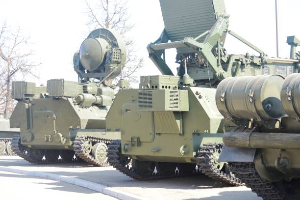 istock exhibition of military weapons 1387480712