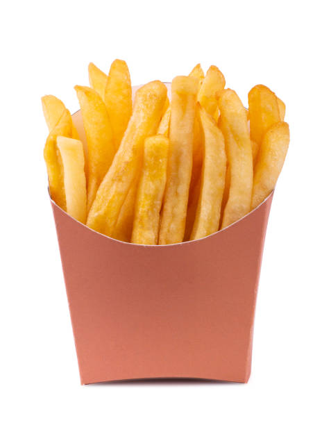 istock french fries in a paper wrapper isolated on white background 1387484098